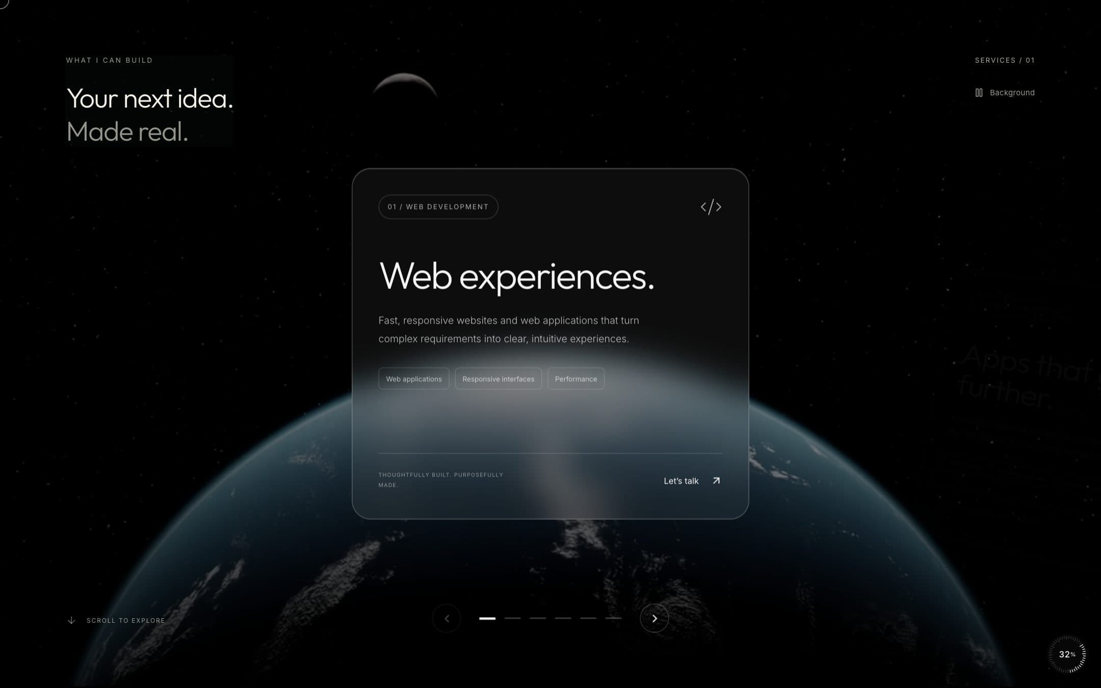 Sanjun Dev — Services — web experiences