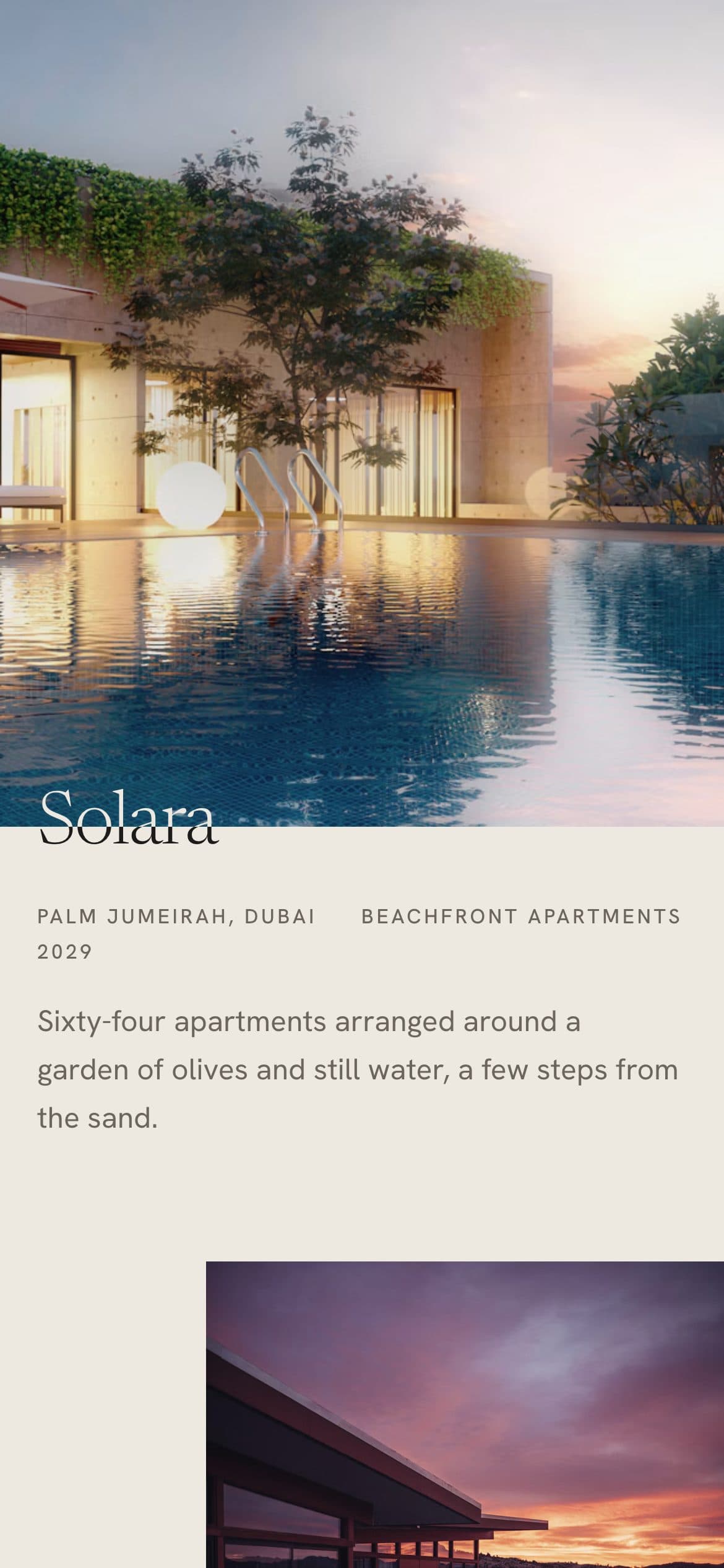 Velora Real Estate on mobile — screen 5